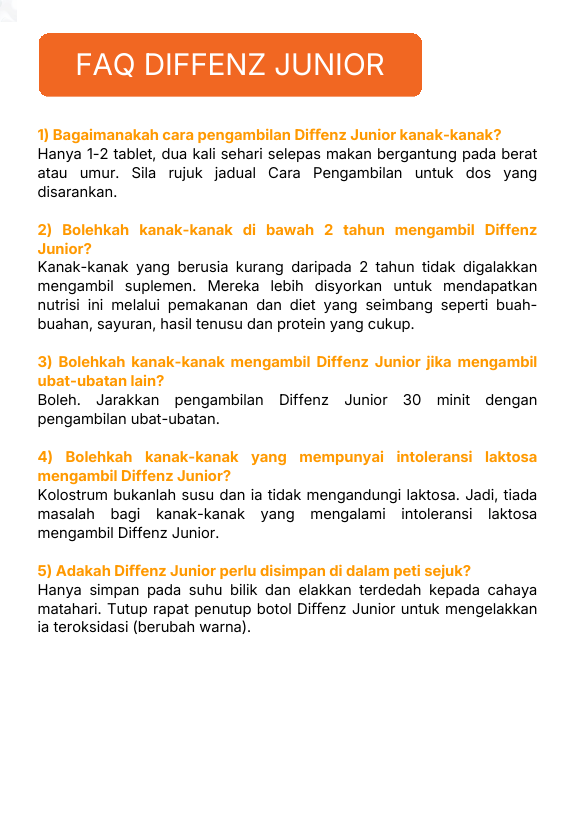FAQ Diffenz Junior 1-5