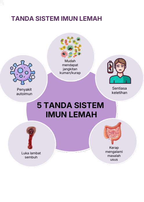 5 tanda sistem imun lemah
