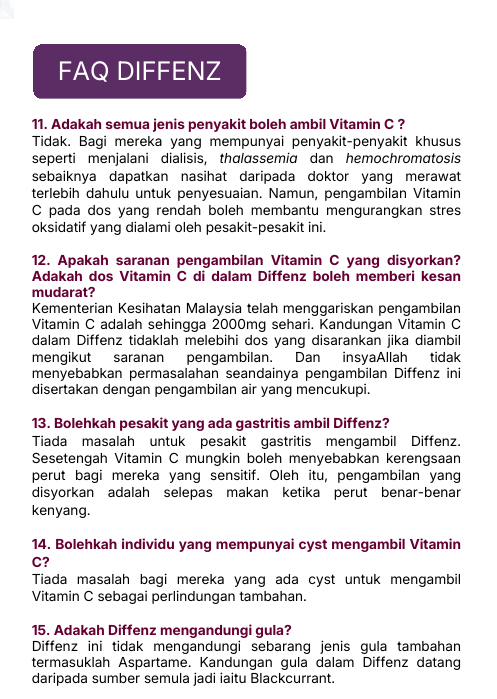 FAQ Diffenz 11-15