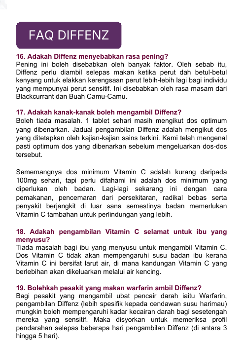 FAQ Diffenz 16-19