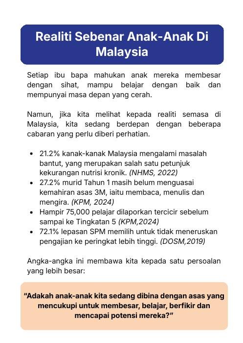 Realiti Sebenar Anak-Anak di Malaysia