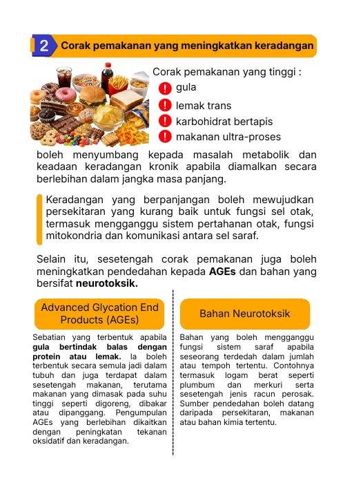Corak pemakanan yang meningkatkan keradangan